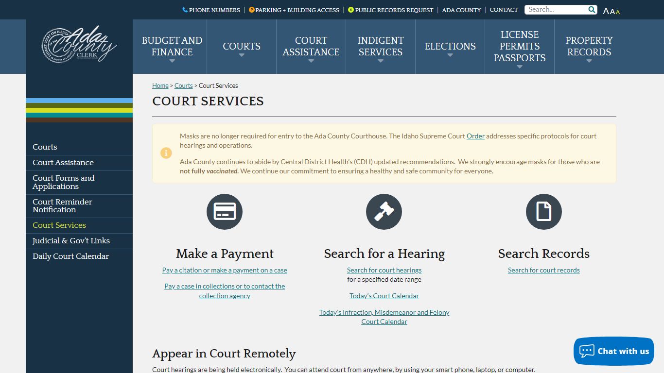 Court Services - Ada County Clerk